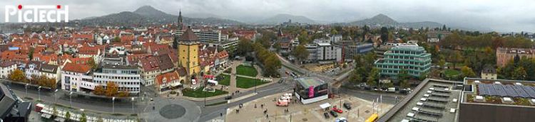 Reutlingen von oben ©pictech.de